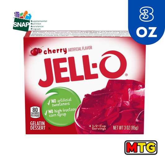 Gelatina Jell-o - Cherry 3oz