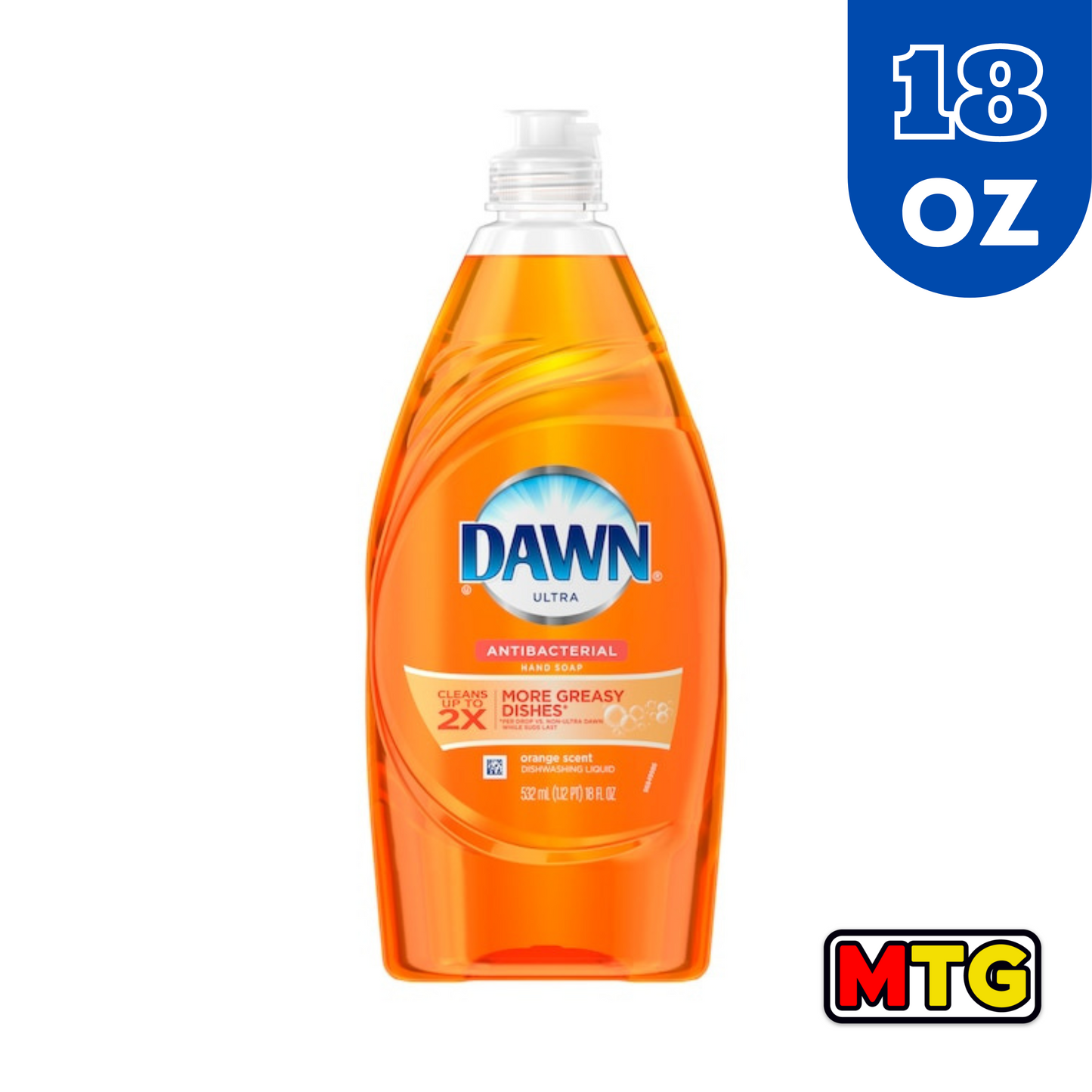 Liquido de Fregar - Dawn Ultra Antibacterial Naranja 18oz