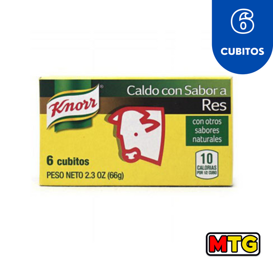 Knorr - Cubitos de Res 2.3oz (6 Cubitos)