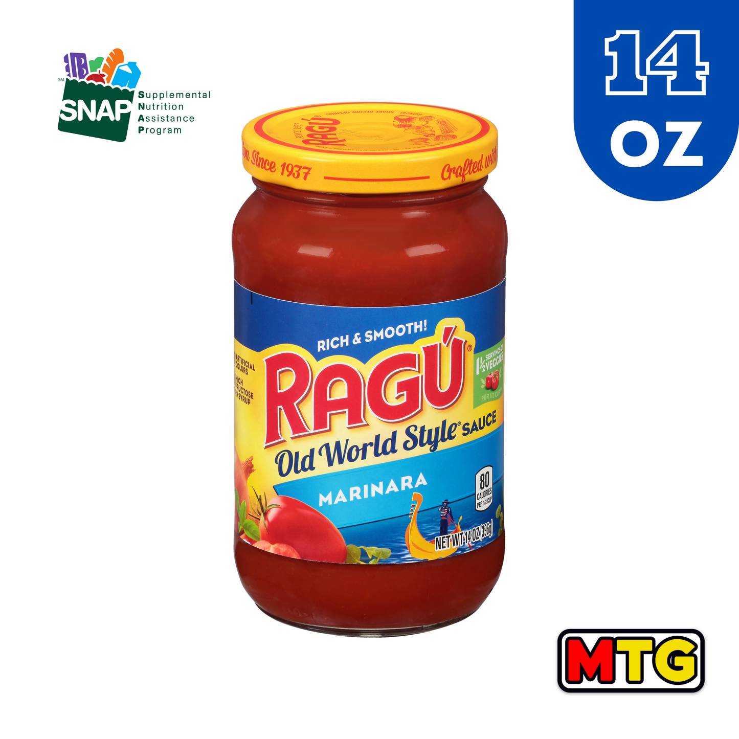 Salsa para Pastas - Ragu Pizza Style 14oz